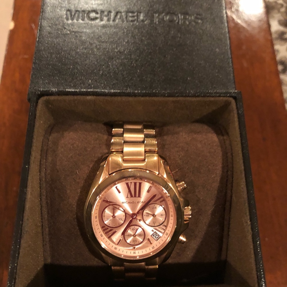 Rose Gold MK watch!